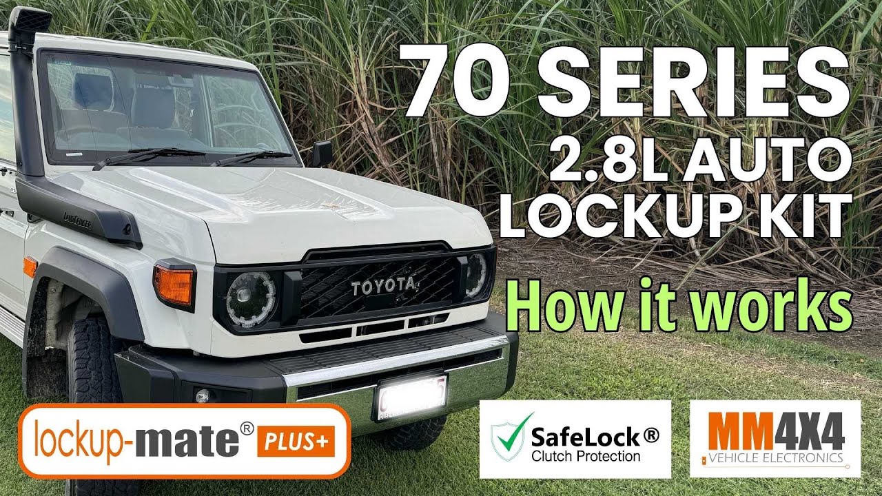 Operation in 70 Series 2.8L Auto - lockup-mate®PLUS+ Torque Converter Lockup Kit