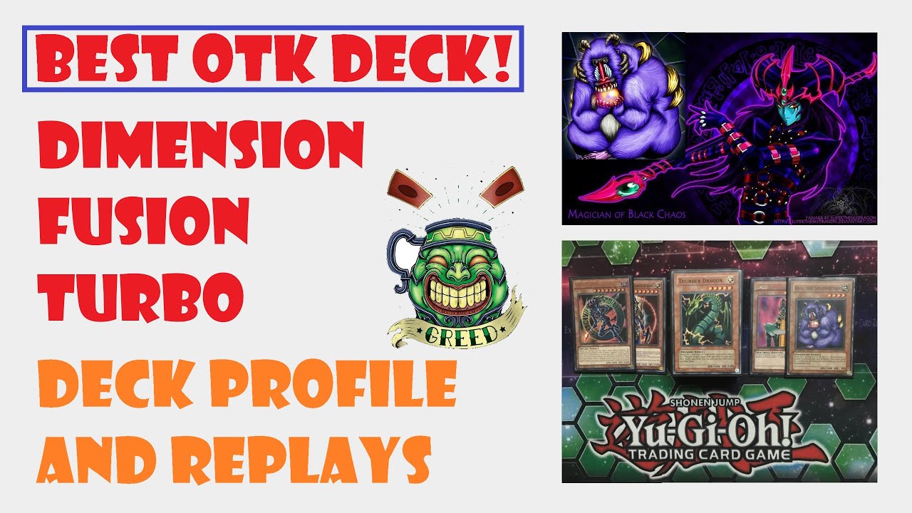 Best OTK Deck in the Format! Dimension Fusion Turbo - Yugioh GOAT 2005 Format Deck Profile & Replays
