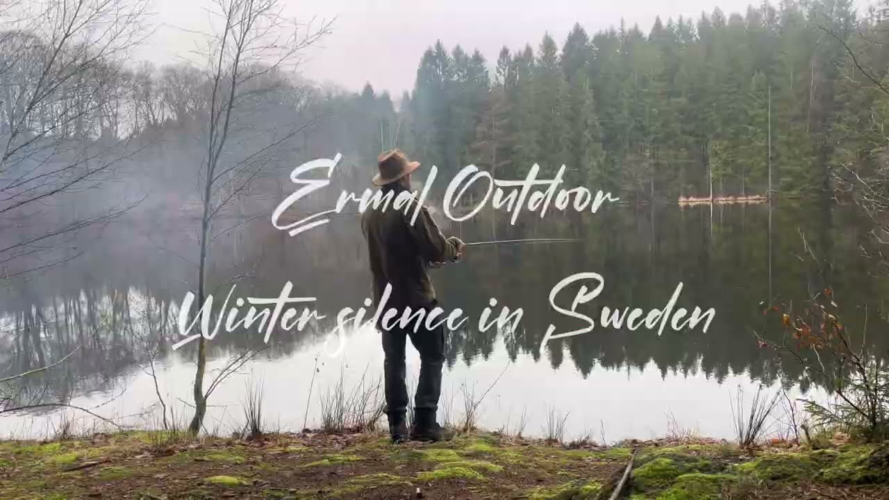 Winter Silence in Sweden | A Quiet Road Through the Forest