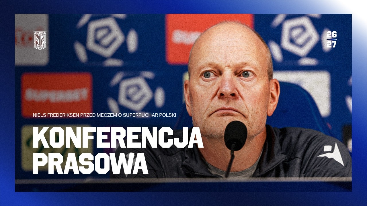 KONFERENCJA PRASOWA | Niels Frederiksen przed Superpucharem Polski