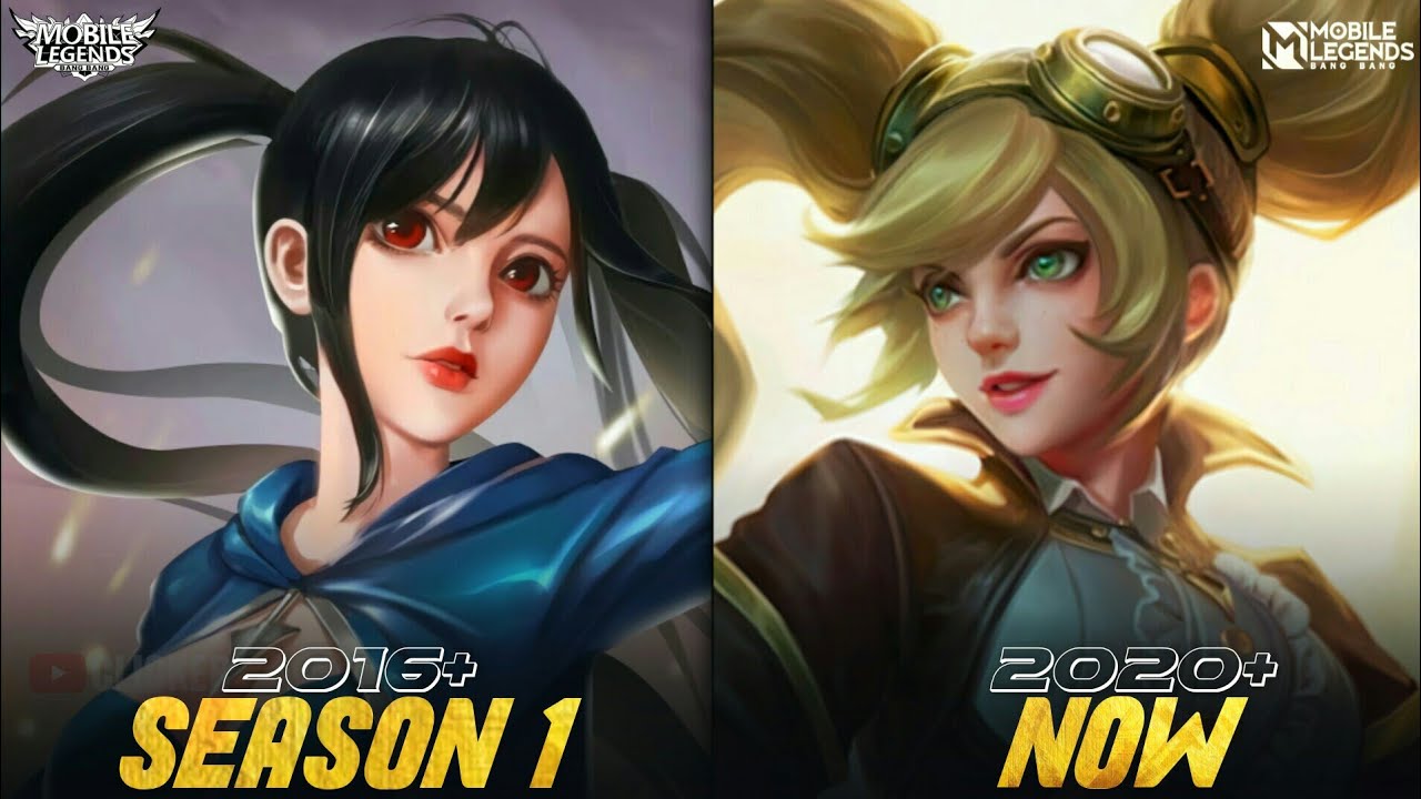 MOBILE LEGENDS - 2016 SEASON 1 vs SEKARANG 2020 | Dulu Heronya 18+ Loh 😍😍