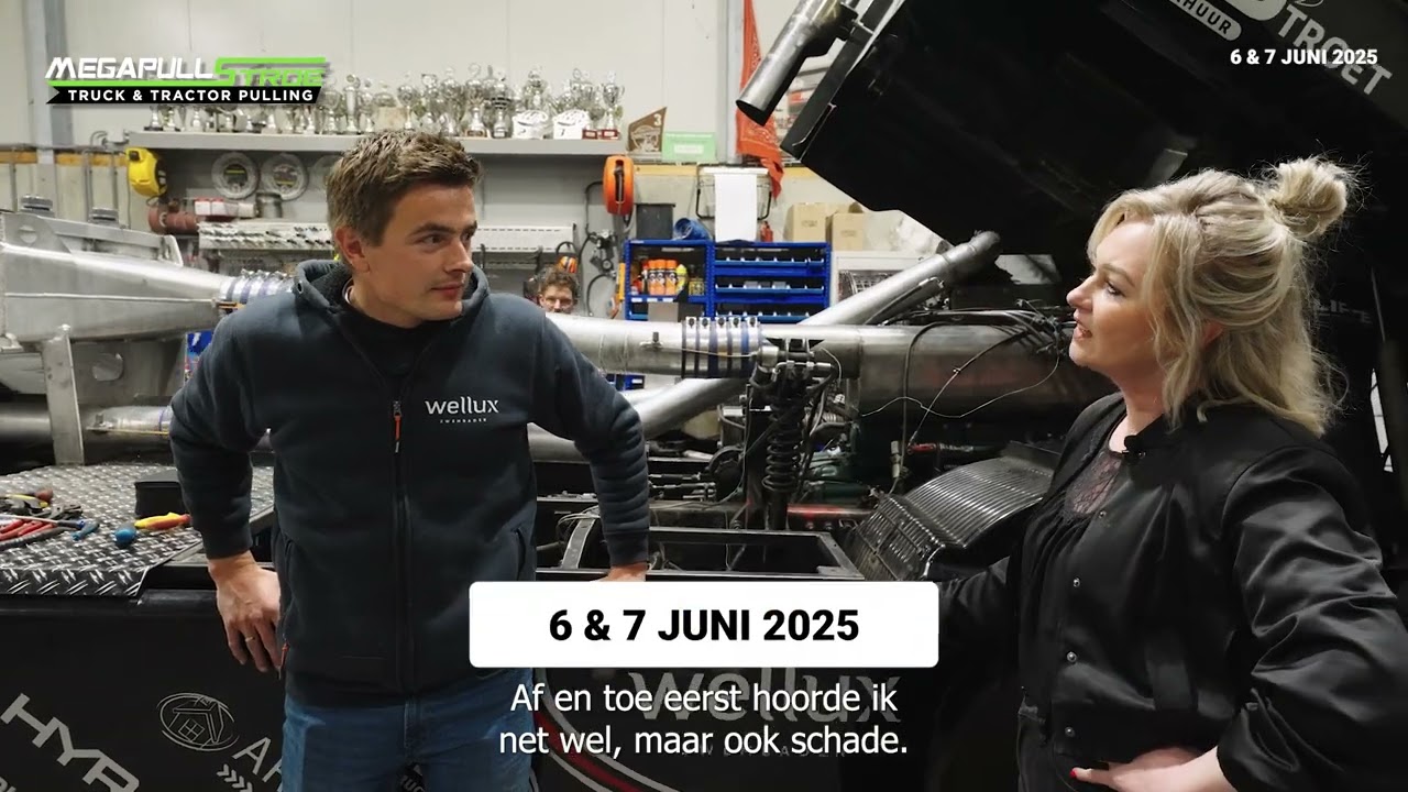 OP BEZOEK BIJ… Truckpullingteam VOLVO FH16 Harskamp | Megapull Stroe 2025