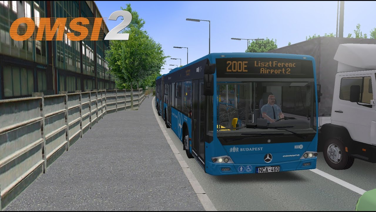 OMSI 2｜Délpest 5.2｜200E ➤Kőbánya Kispest M➟Liszt Ferenc Ne. Re.｜Mercedes Benz Conecto｜BKK Futár