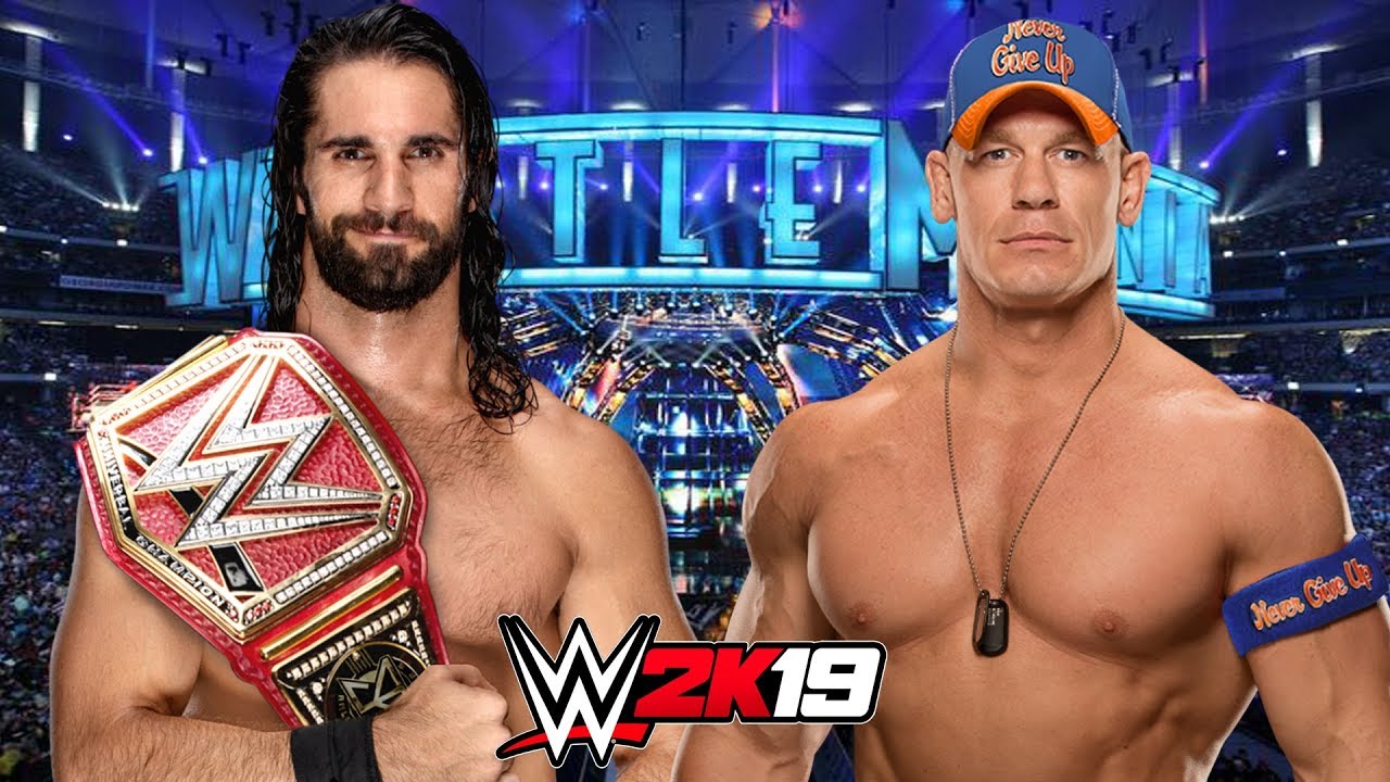 WWE 2K19 | SETH ROLLINS vs JOHN CENA