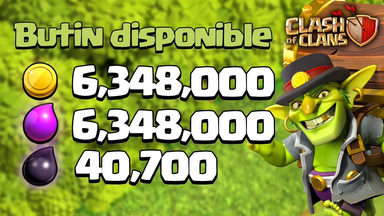 Je TENTE de Battre le Record du MEILLEUR Pillage sur Clash of Clans !