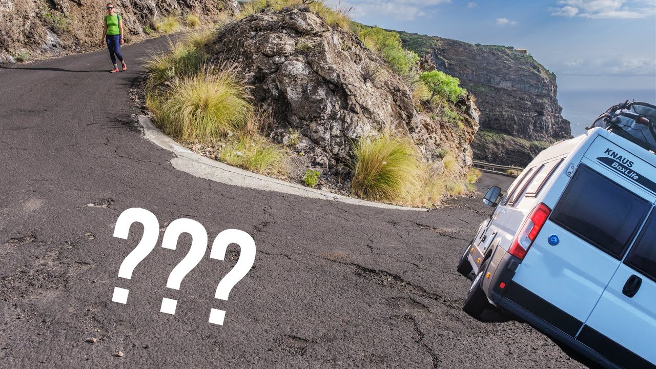 STEIL NACH UNTEN! LA PALMA IM CAMPER