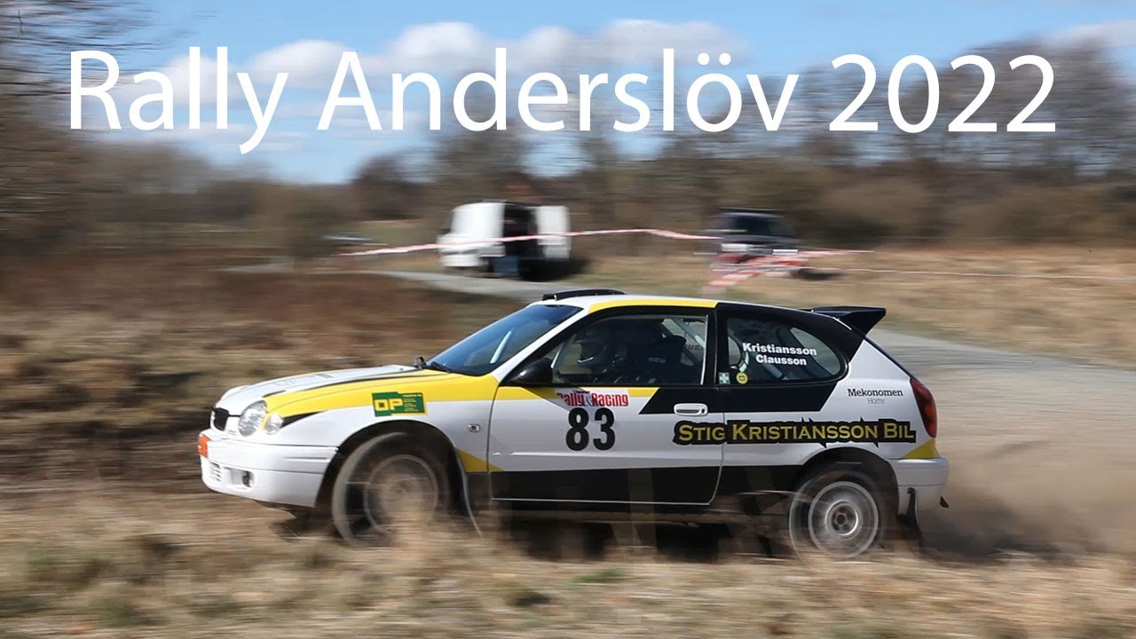 Rally Anderslöv 2022-04-02 SS2