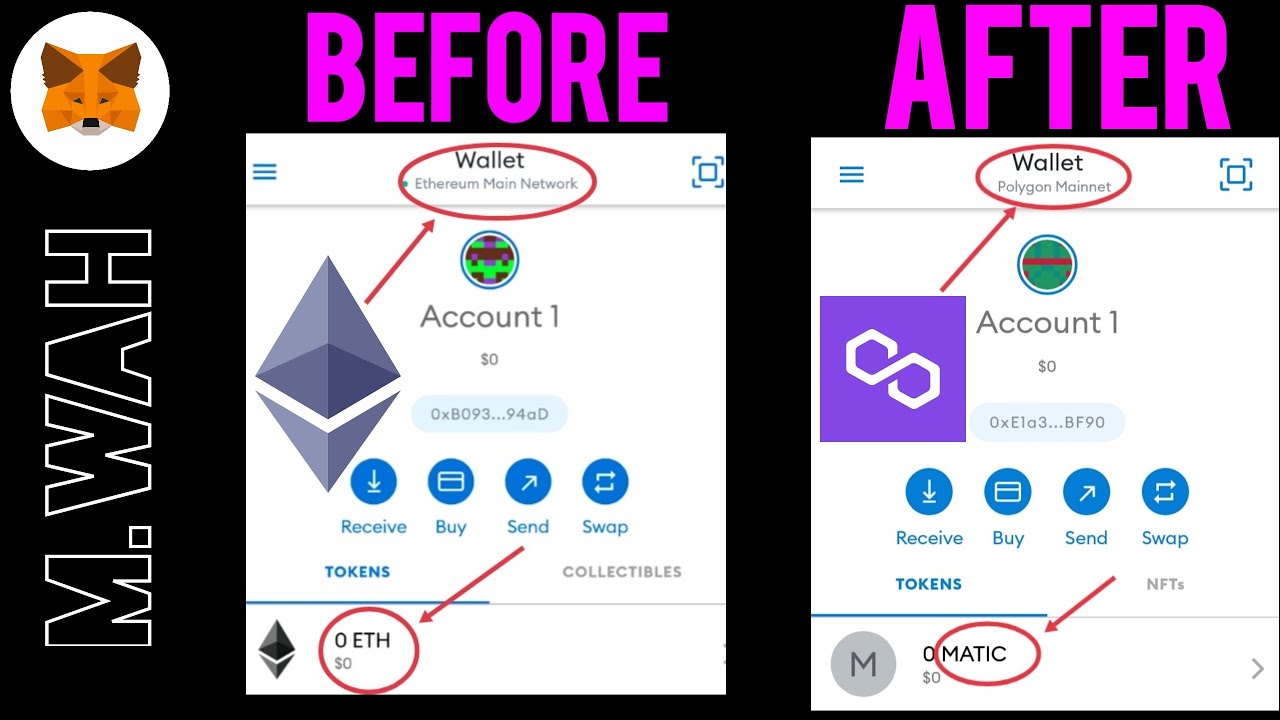 How to switch Ethereum Network to Polygon Network on MetaMask in 1 minutes!