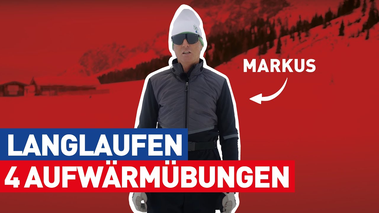 Top 4 Aufwärmübungen für das Klassische Langlaufen & die richtige Langlaufbekleidung! || Schau amoi