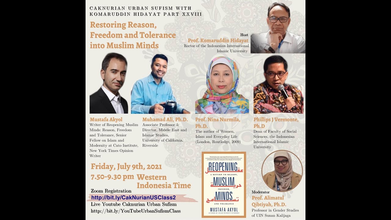 Restoring Reason, Freedom and Tolerance into Muslim Minds-CakNurian Urban Sufism Class Part XXVIII