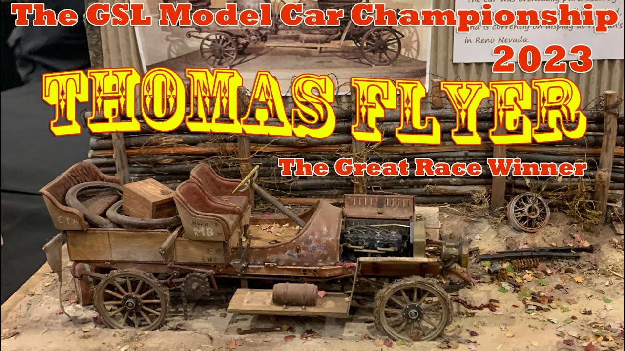 THE GREAT RACE! 1907 Thomas Flyer Diorama