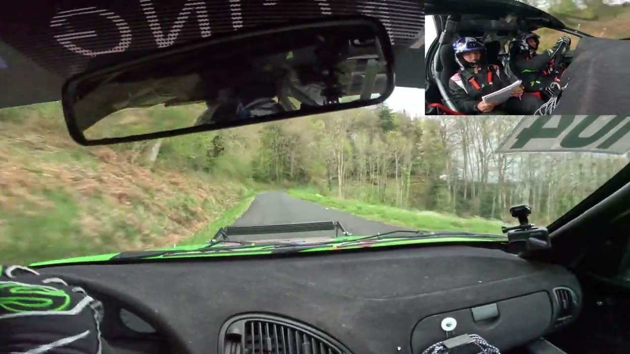 Rallye du Pays d'Olliergues 2025 | Es6 | PINTO.E/PINTO.P | Saxo N2
