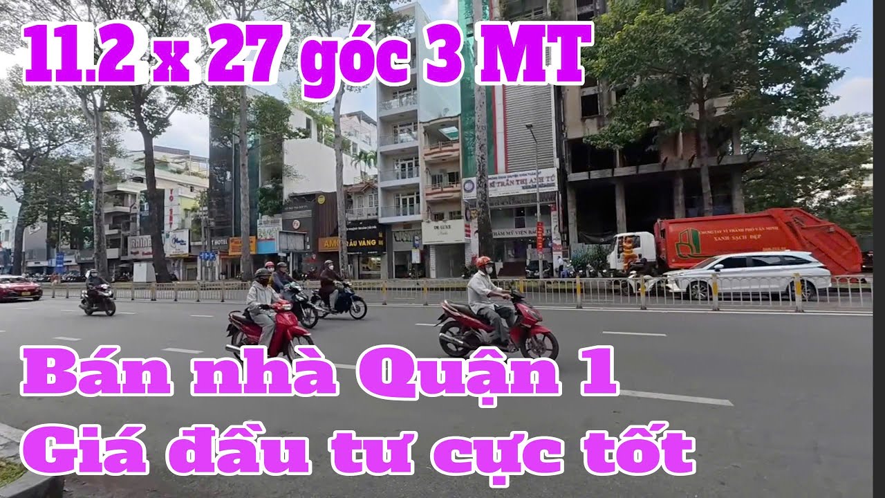 Bán Nhà Quận 1 -  Bất Động Sản Góc 3 Mặt Tiền Giá Đầu Tư Cuối Năm 2025