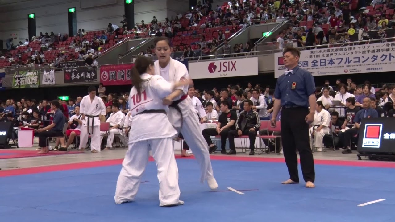 【JFKO】第5回全日本フルコンタクト空手道選手権大会　女子重量級　2回戦