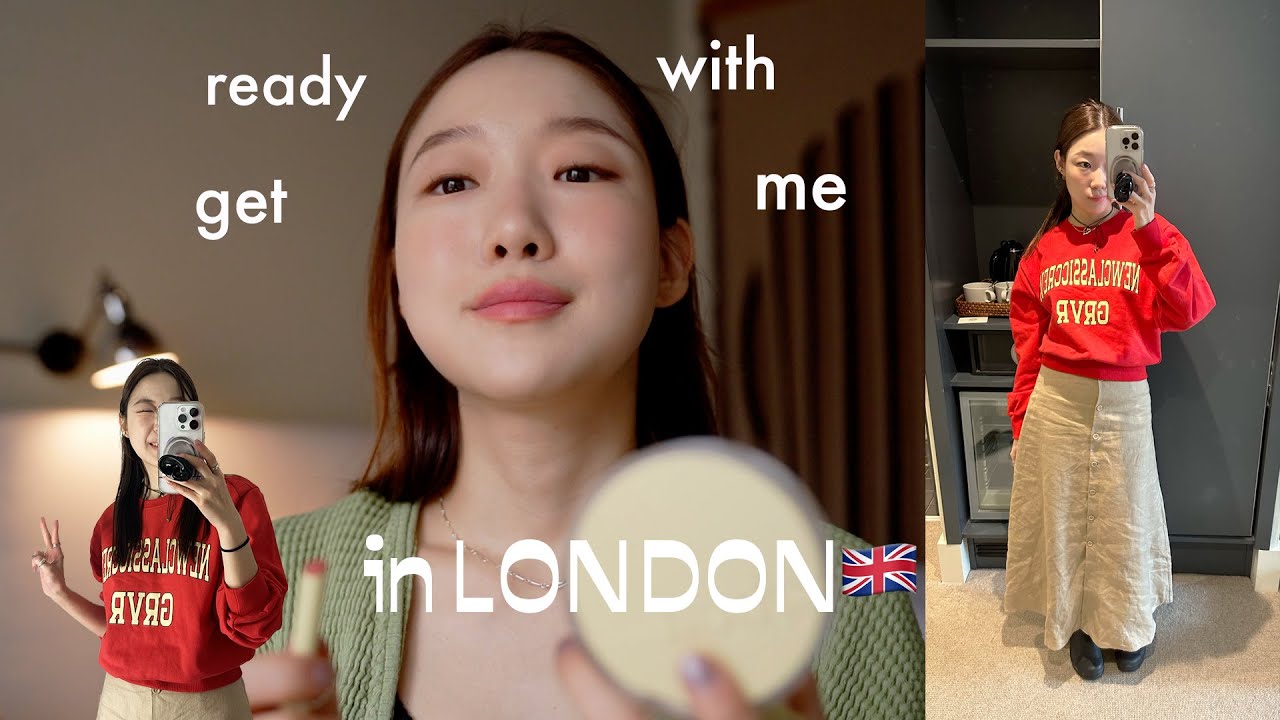 런던에서의 GRWM₊⁺⊹ 아니 에스쁘아랑 그로브랑 콜라보를 냈다구요......?꒪⌓꒪