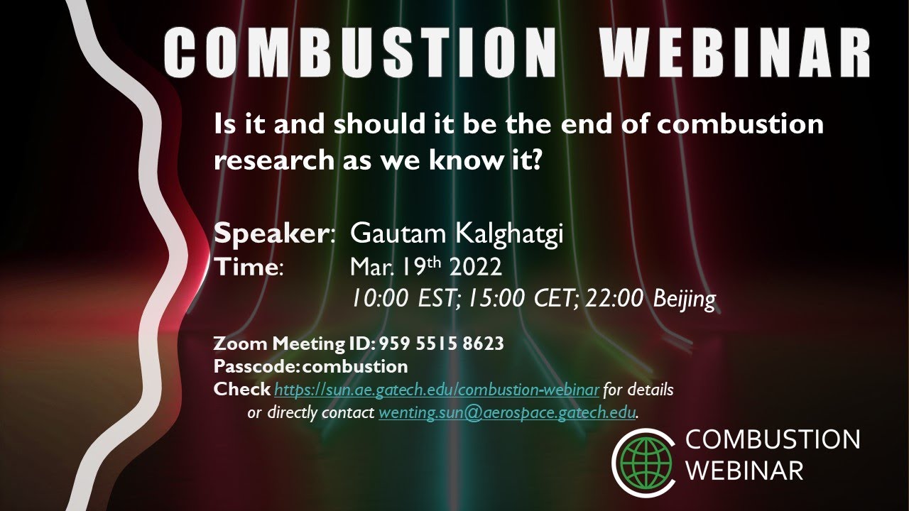 Is it and should it be the end of combustion research as we know it?