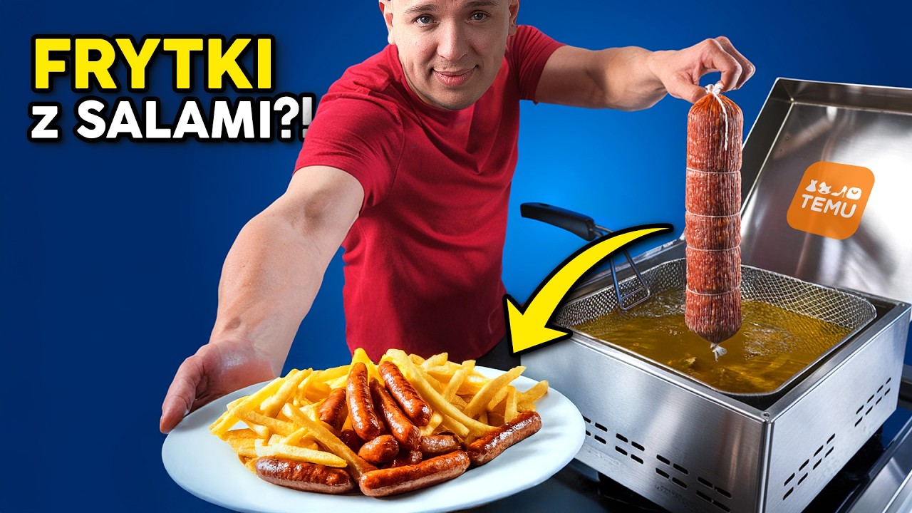 Dziwne FRYTKI z gadżetów TEMU!
