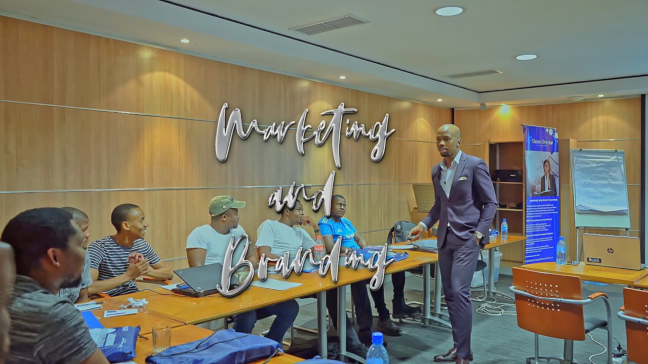 Entrepreneurship Marketing and Branding Training | South African Youtuber