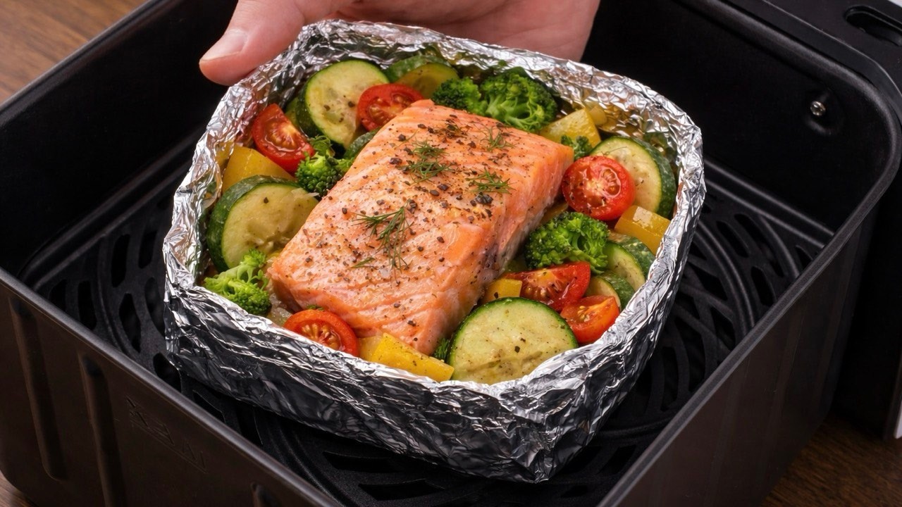 I Just Threw Everything in the Air Fryer! 😱 I Didn't Expect THIS! RED FISH Than a Restaurant!