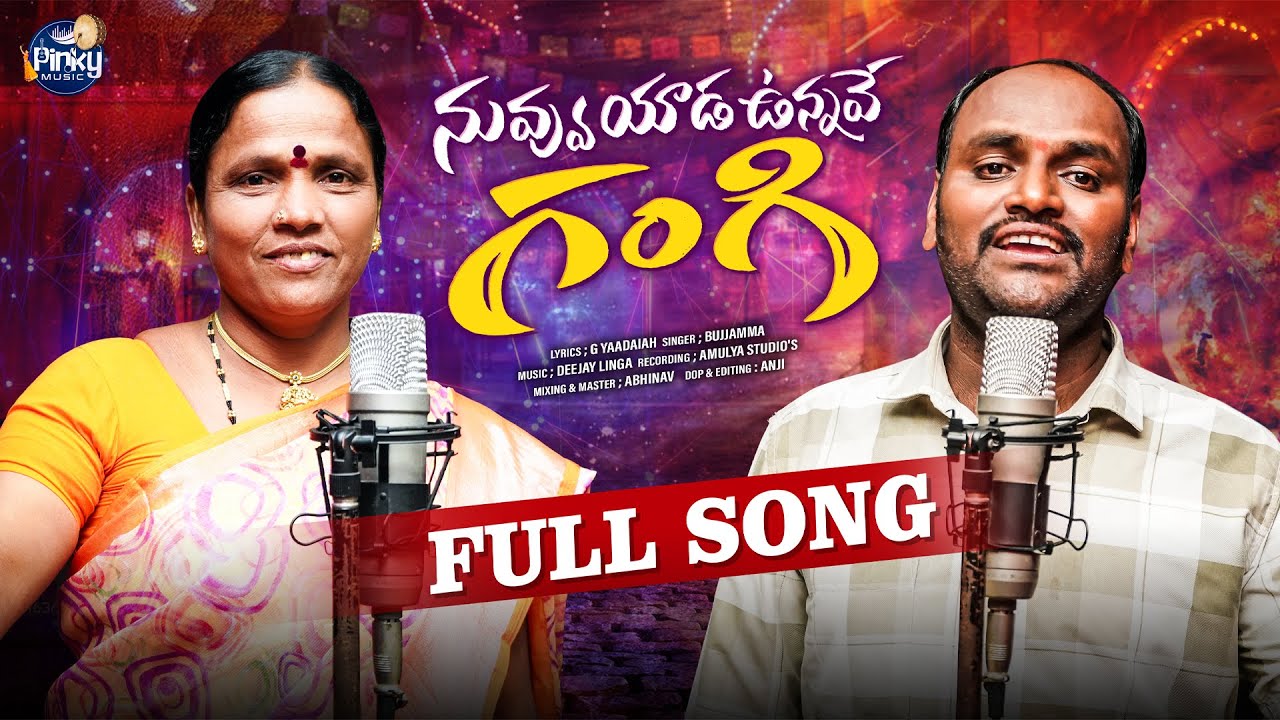 NUVVU YAAD UNNAVE GANGI || DJ 2025 SONG || SINGER BUJJAMMA || ÐEEJAY LINGA || PINKY MUSIC