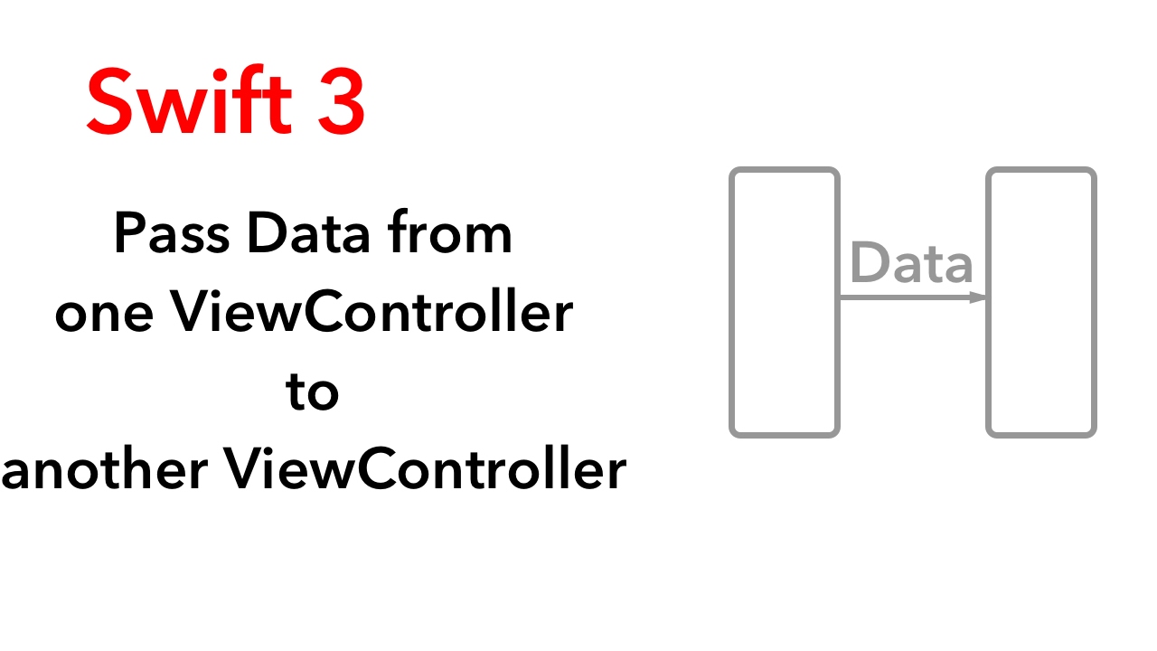 How to pass data from one ViewController to another (Swift 3 + Xcode 8.2.1)