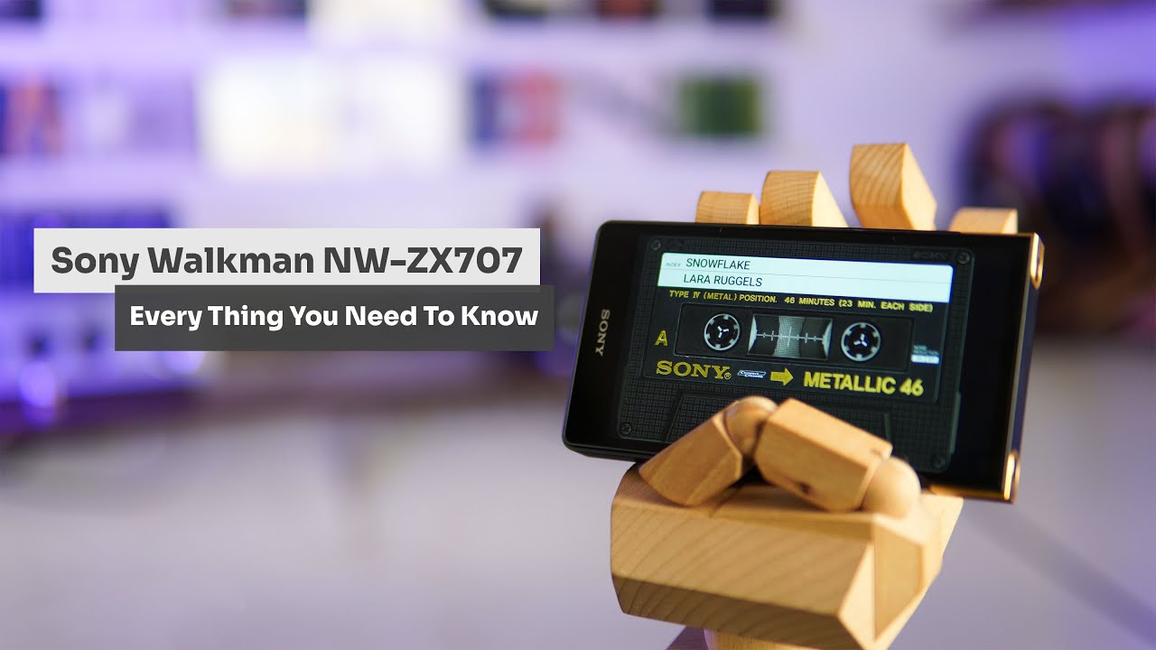 Всё, что вам нужно знать о новом Hi-Res-аудиоплеере Sony — NW-ZX707 Walkman