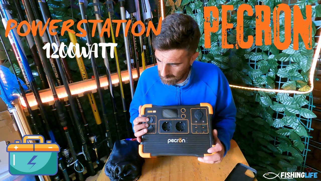 Power Station PECRON 1200 WATT l'accessorio che ti salva la vita pescare non e mai stato cosi bello