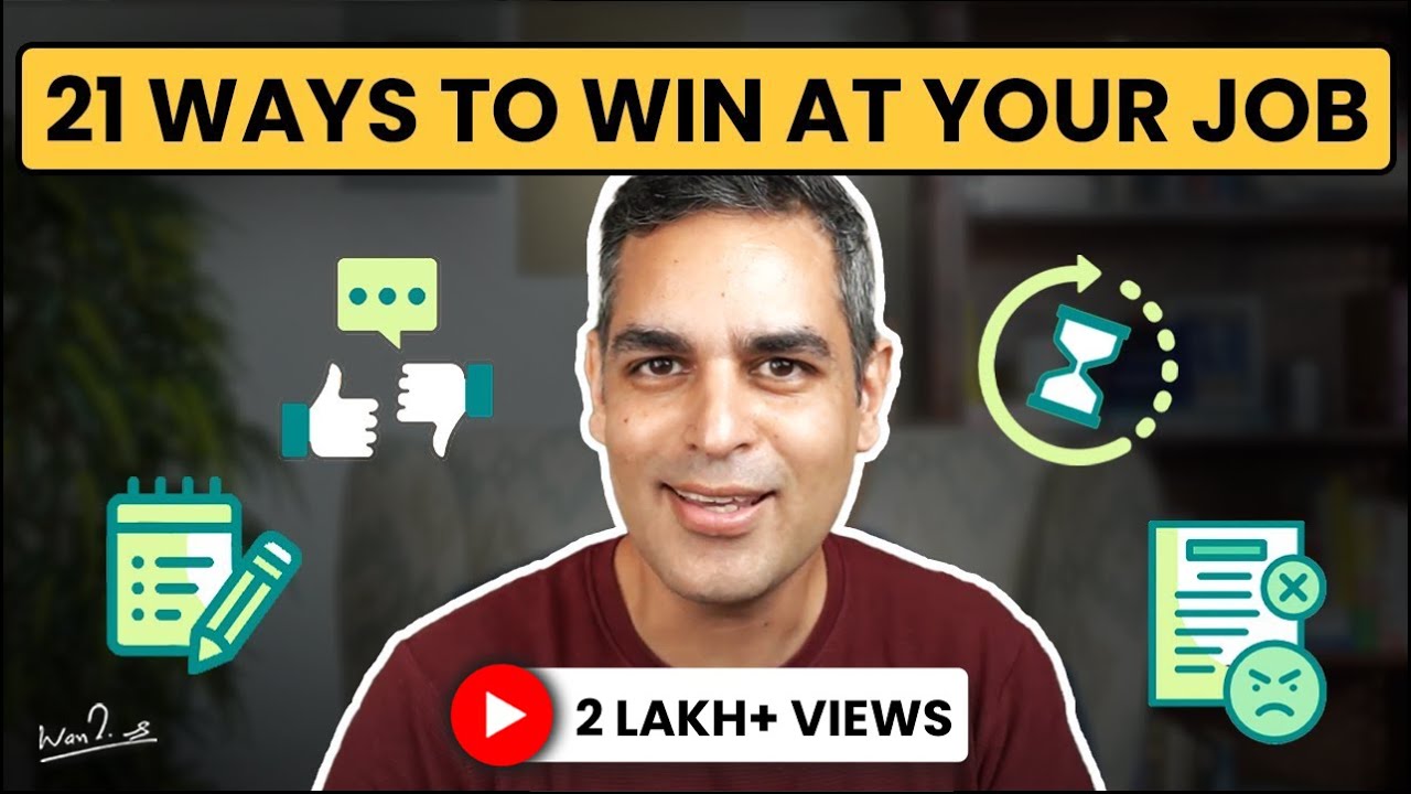 BE SUCCESSFUL and GET PROMOTED at WORK! | Job Tips 2023 | Ankur Warikoo Hindi