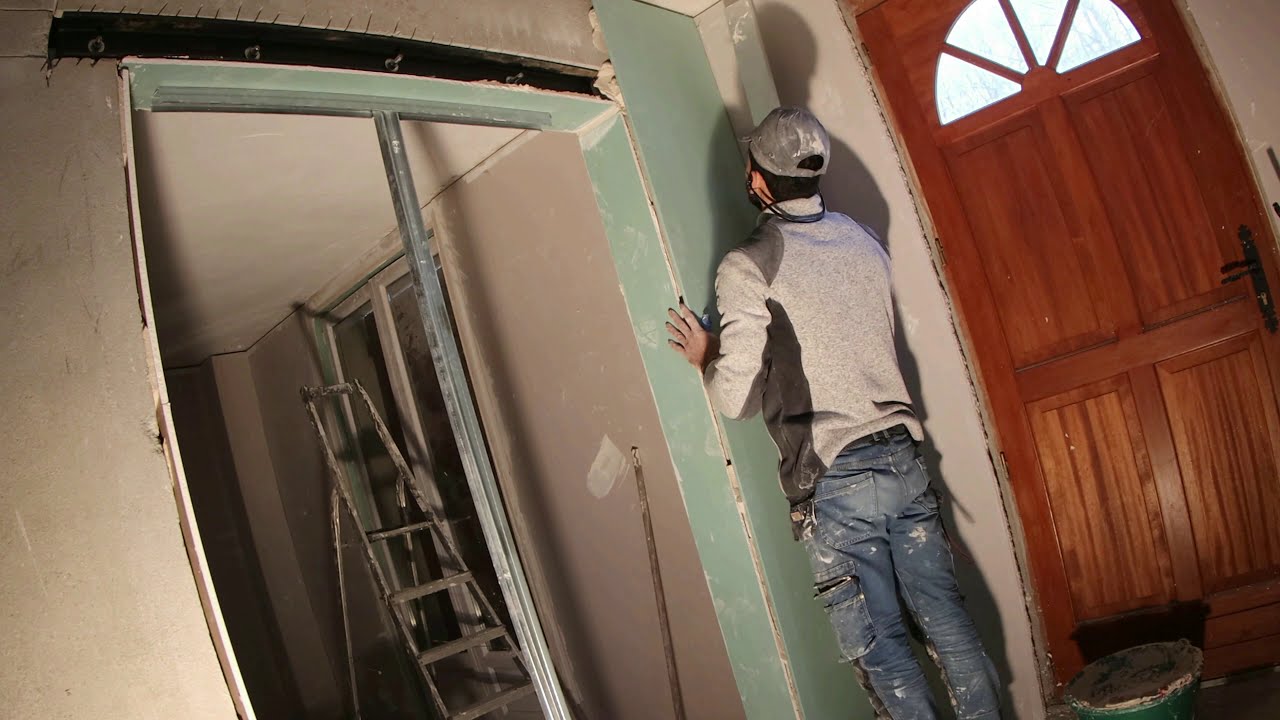Comment ouvrir un mur pour pose de porte