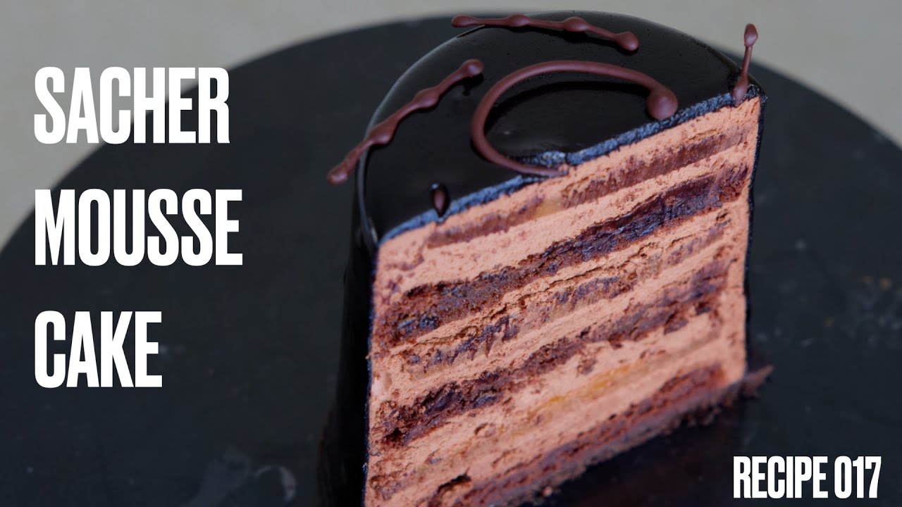 Sacher Mousse Cake | A Refined Twist on the Austrian Classic #chocolatecakerecipe