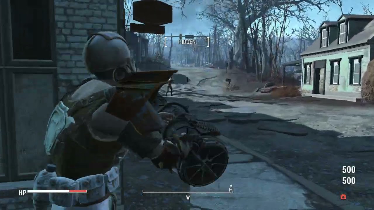 Fallout 4 Survival Mode [ 49 ] - Explosive Sniper Rifle