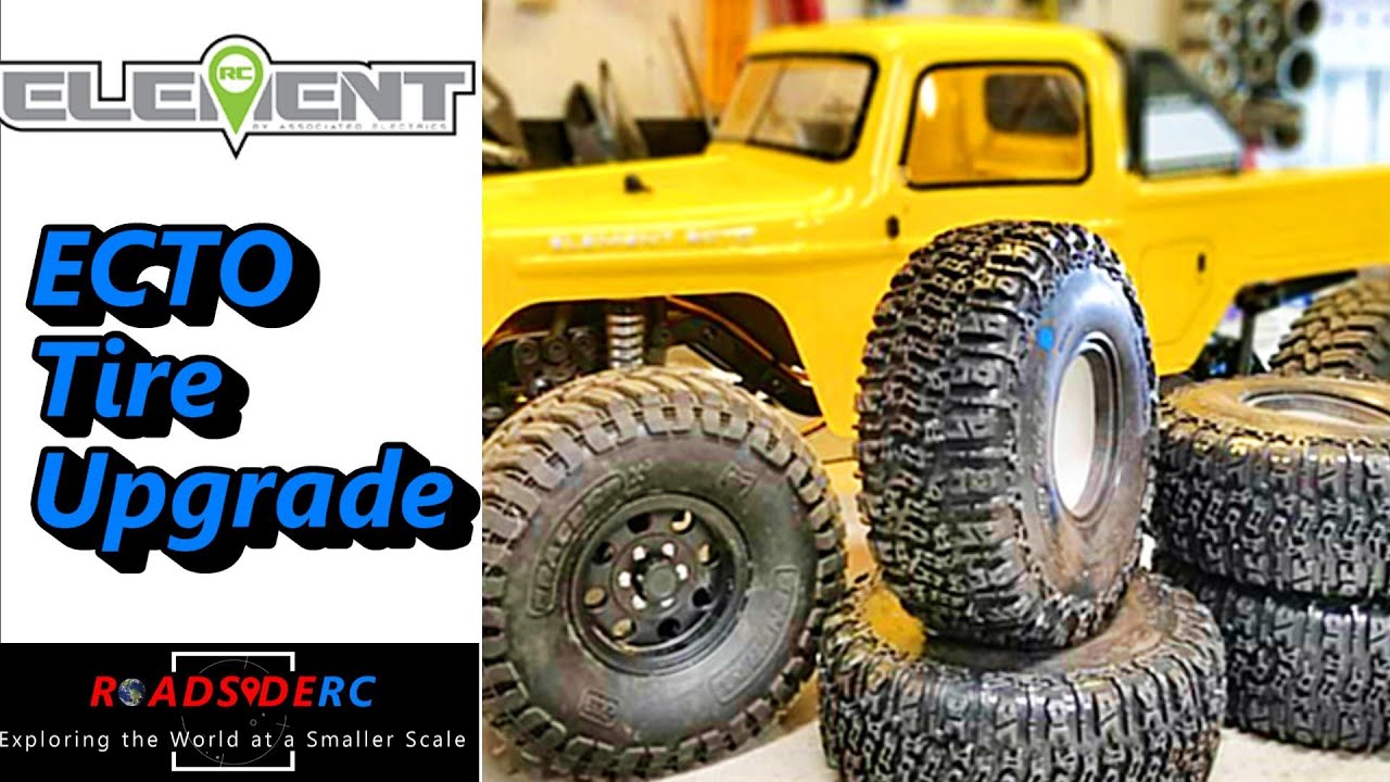 Element ECTO Tire Testing with Pro-Line Trencher Crawler RC Tires!