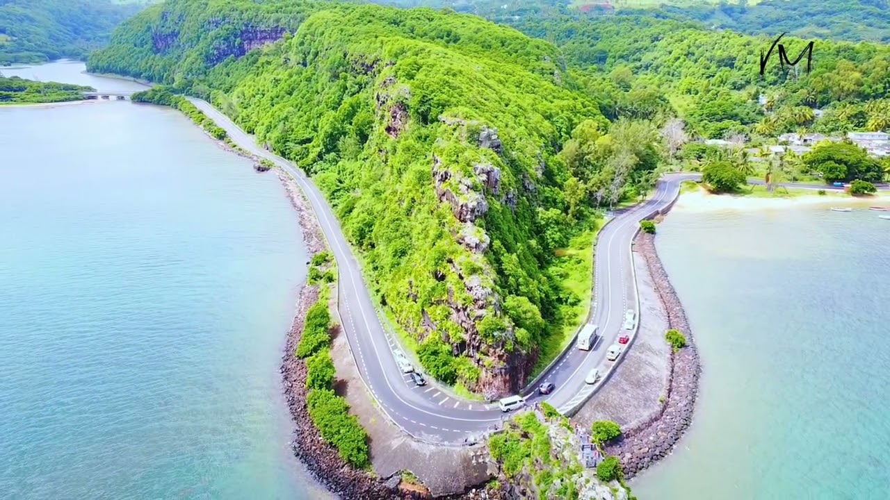 Baie Du Cap Maconde View Point - Mauritius ( Drone Footage ) DJI Mavic Mini 4K