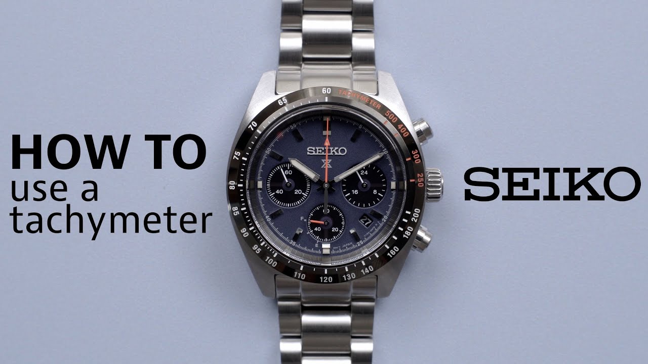 How to use a tachymeter