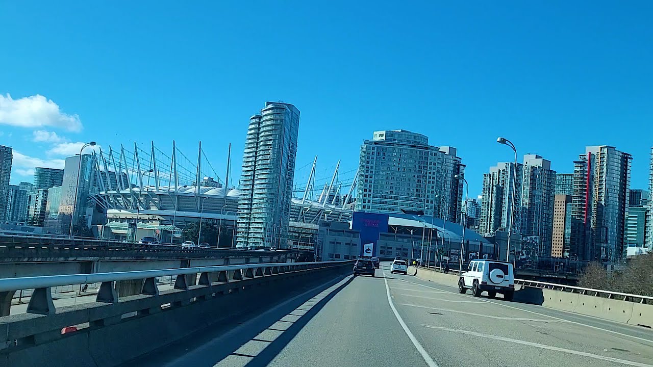 City Driving Tour | Vancouver Canada on Feb 20 2022 | Life in the city
