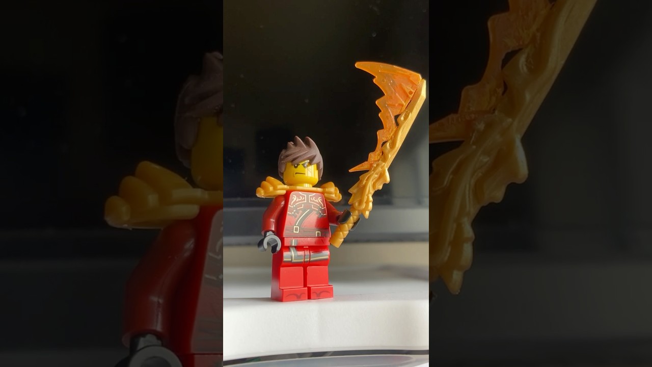 UPGRADING The NINJAGO Sword of Fire! #ninjago #lego #legoninjago #art #craft #timelapse #legoshorts