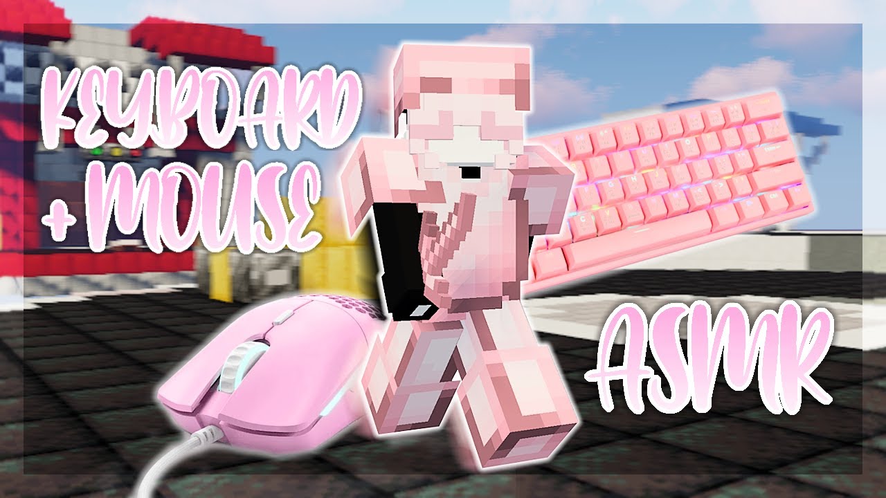 keyboard + mouse sounds v12 W/HANDCAM | hypixel bedwars