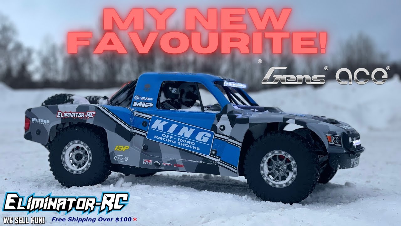 Losi Super Baja Rey 2.0 Snow bash!