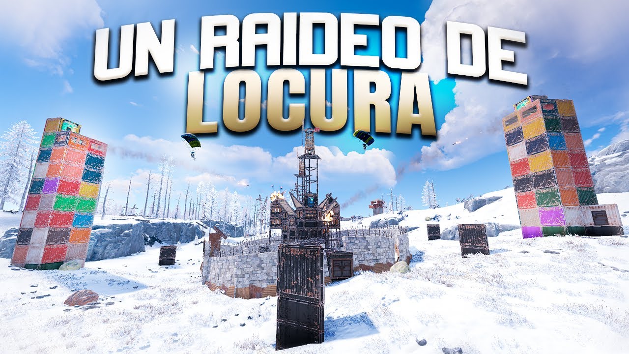 RAIDEO CRUZADO | Wipe Mixto 3 | Gameplay Rust Español