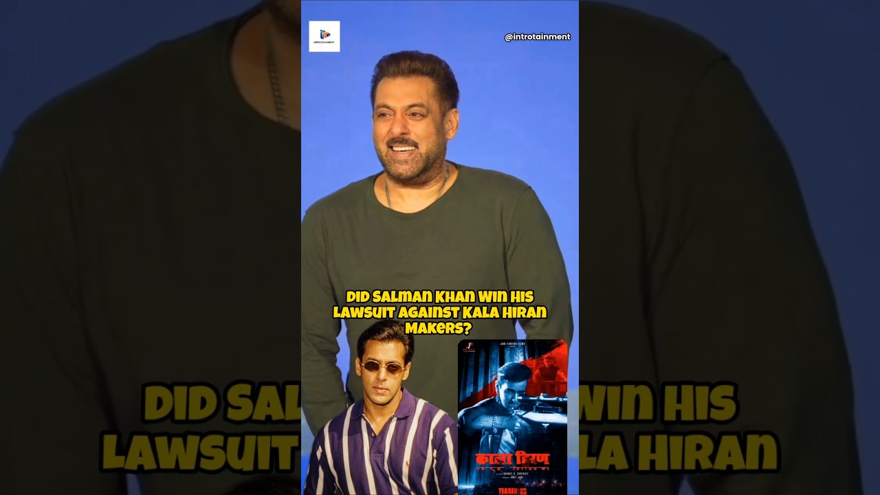 Did Salman Khan Win His Lawsuit Against the Blackbuck Case Movie Makers?