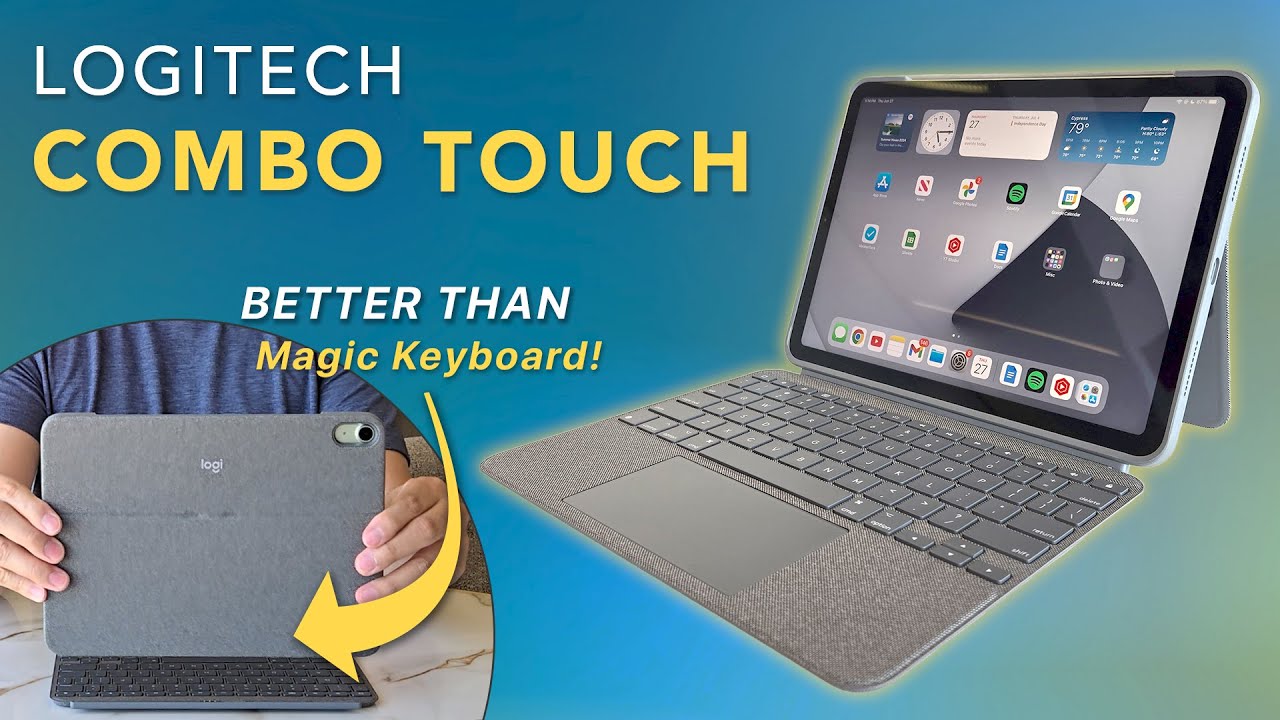 Logitech Combo Touch For iPad Air - Better Than Apple’s Magic Keyboard