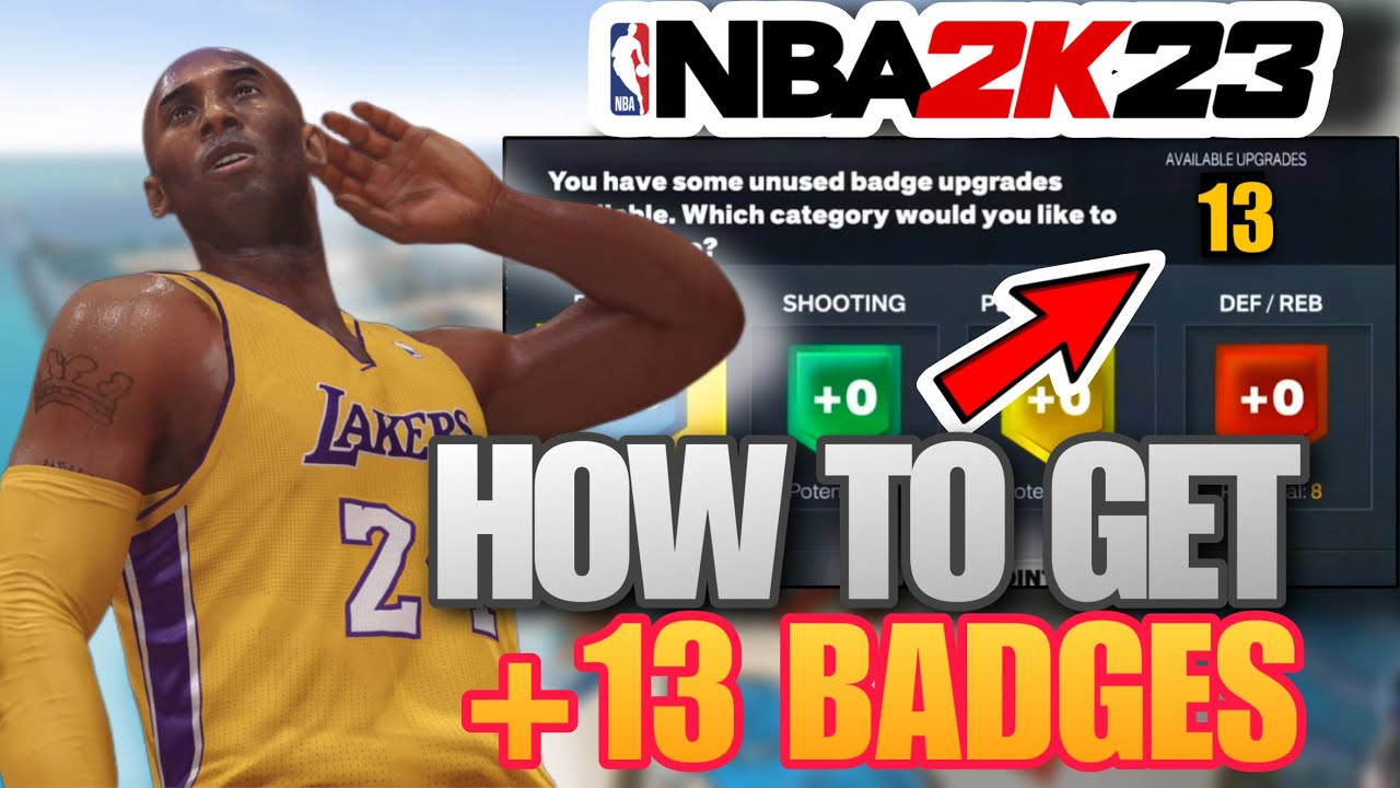 How To GET +13 FREE Badges In 1HR ON NBA 2K23