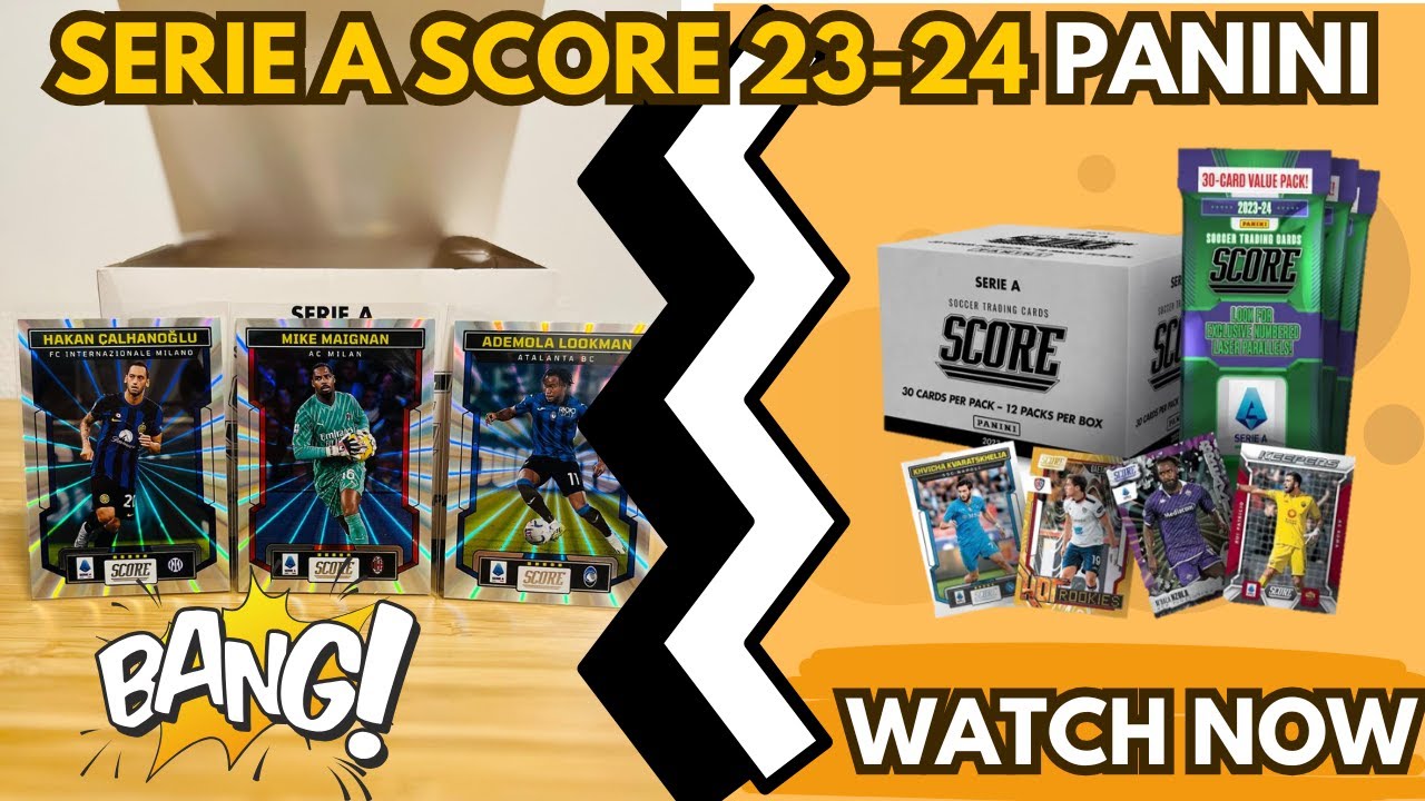 🔥 UNBOXING EPICO! Score Panini Serie A 23/24!