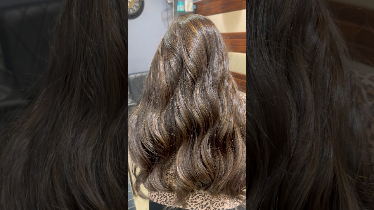 Hair colour highlight 