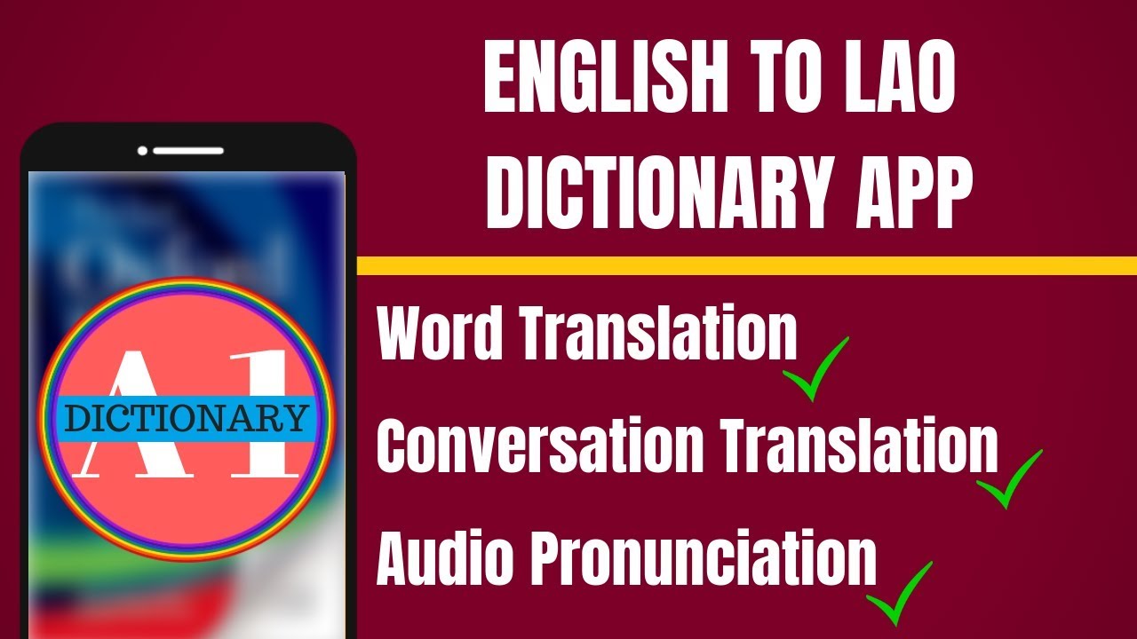 English To Lao Dictionary App | English to Lao Translation App