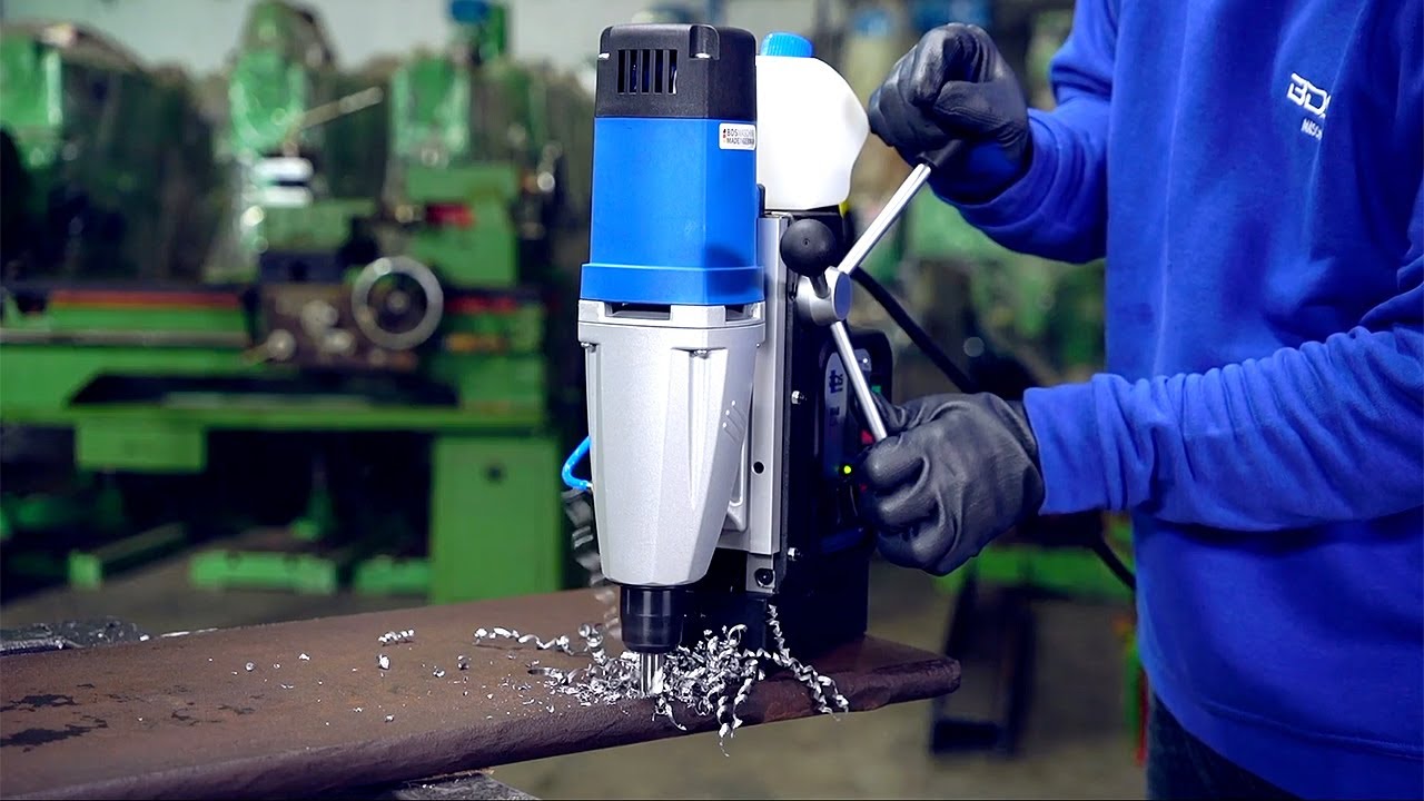 Portable Mag Drill with Reversible Motor for Tapping & Twist Drilling | MAB 465 | CS Unitec