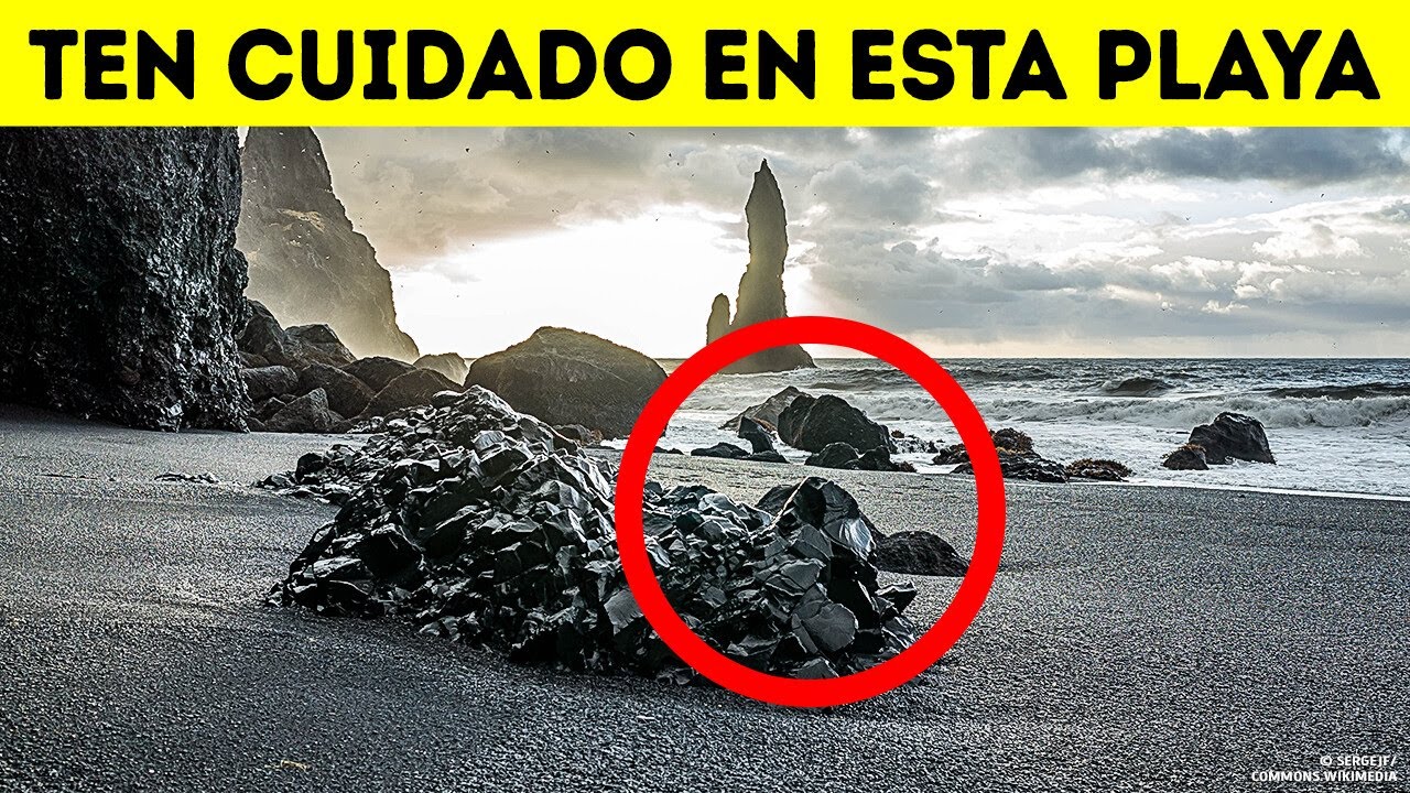 ¿Por qué es tan peligrosa esta playa de arena negra?