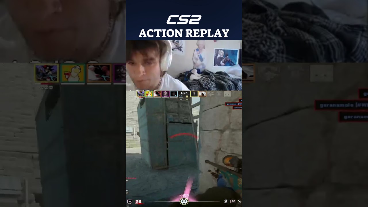 geranamole ACES THEM ALL WITH THE AWP!!