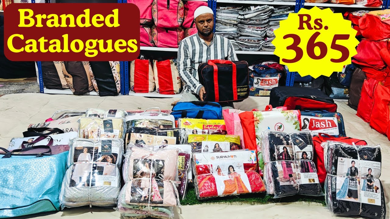 DEEPTEX, PRANJUL, BALAJI branded catalogue pakistani lawn | ₹ 365 cotton dress materials wholesaler