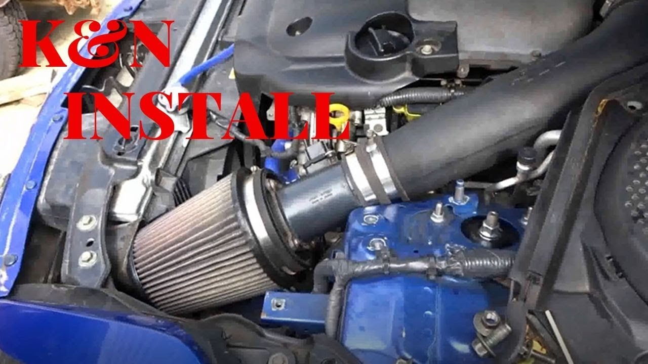 350z K&N Intake Install
